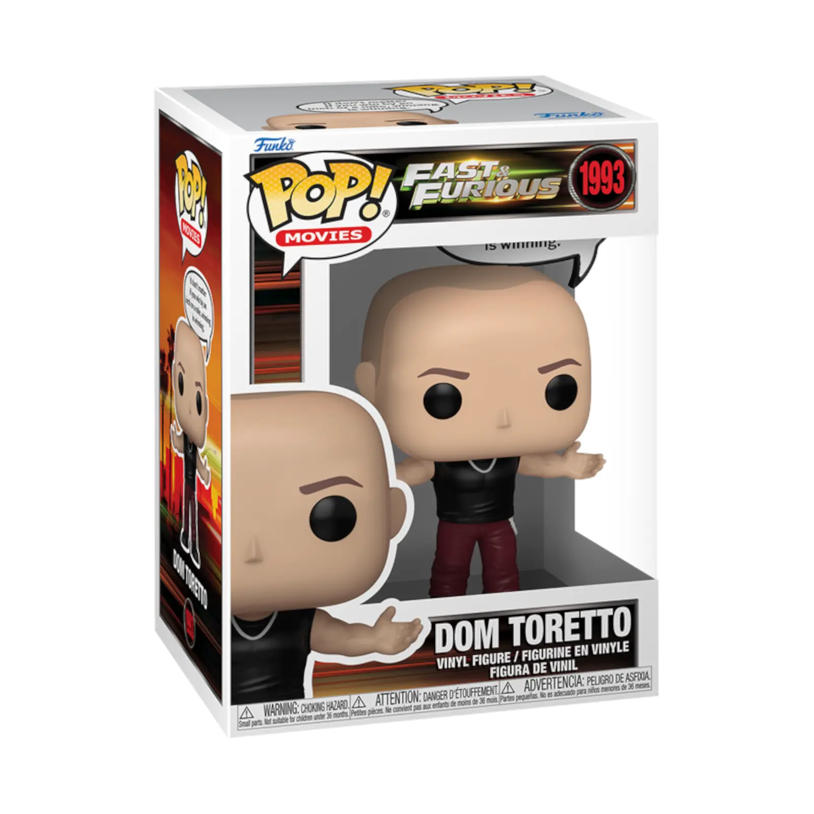 Funko Pop! Fast & Furious: Dom Toretto #1993