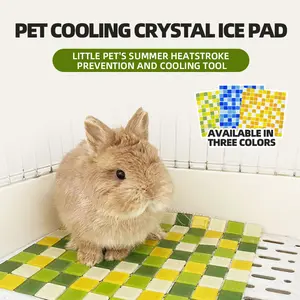Rabbit ice mat summer cooling artifact Chinchilo hamster igloo pet cooling board special cooling mat summer season supplies Pet ice mat, cool nest mat, summer sleeping mat, cooling artifact, summer sleeping mat, summer sleeping mat