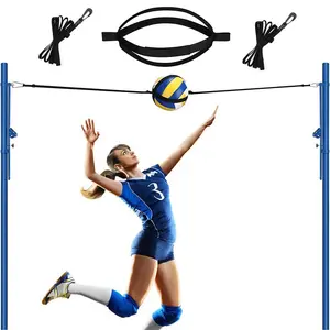 Volleyball Rebound Belt Trainer - Solo Practice Tool for Serving, Spiking & Defense with Elastic Rope.Perfect for Indoor & Beach Training.