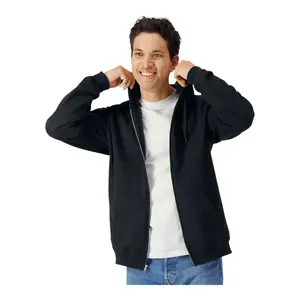 Gildan SF600 Unisex Softstyle Full-Zip Hooded Sweatshirt
