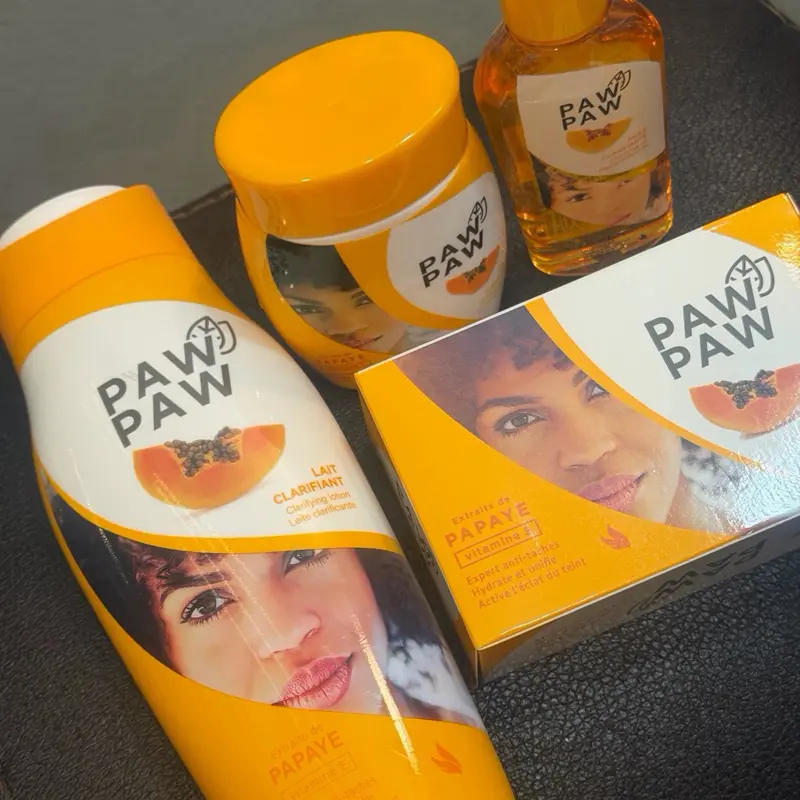 4 pcs set paw paw