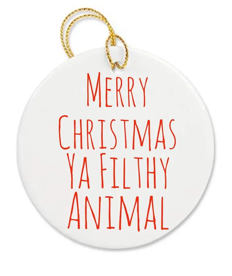 Home Alone Christmas Ornament, Fall and Thanksgiving Decoration Festive Decor Ornament Fall Decor Tree Ornament Unique Halloween Holiday Gift For Family Friend  Bestie