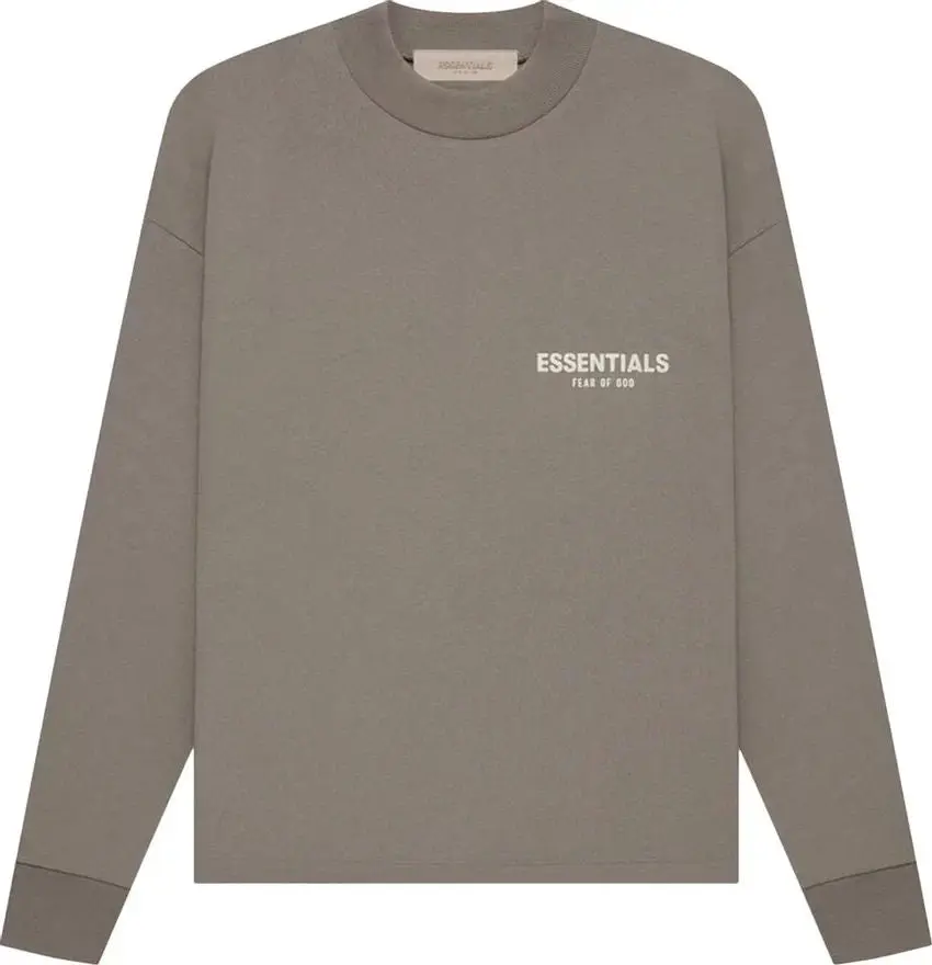 Fear of God Essentials Jersey Long Sleeve T-Shirt "Tan"