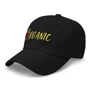 O for Organic II Adjustable Strap Hat with 6 Embroidered Eyelets and 3 ⅛" Crown in 100% Chino Cotton Twill