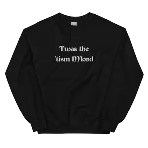 *Embroidery* Twas The 'Tism M'Lord