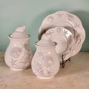 LAGUNA COASTAL 8'' WHITE CANISTER