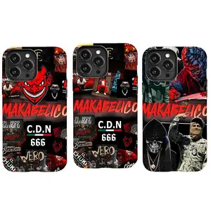 Makabelico Trendy Phone Case, Slim Tough Cases, Phone Durable, Fan Gift, Accessories Suitable for iPhone 17/16/15/14/13/12/11 Pro Max/Plus and  Samsung Galaxy S23FE/22/23/24/25