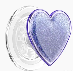 popsockets Tidepool Squishy Heart Lavender MagSafe PopGrip