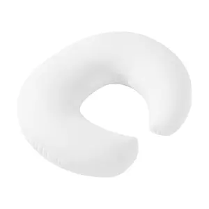Nursing Pillow for Breastfeeding and Bottle Feeding Covered Positioner with Tummy Time Support Baby Sitting Awake Positioning 22x17.7x5.9 Inch