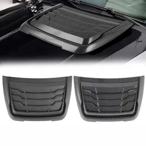 Car Off-Road Engine Hood Vent Decorative Sticker, Creative Car Modification Hood Cover, Large Fake Air Outlet Decal for Suvs & Trucks, Truck Accessories