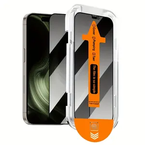 Privacy Screen Protector Protective Film for iPhone 16/15/14 Tempered Glass Ultra Clear HD Kit outdoorfun