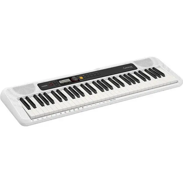 Casio Casiotone CT-S200 Beginner 61-Key Portable Keyboard (White)
