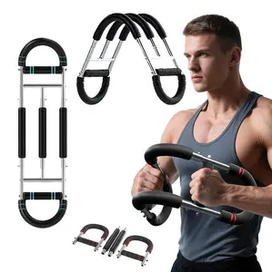 Arm trainer, adjustable chest exercise equipment, men's arm trainer, men's chest trainer, shoulder muscle trainer, portable spring resistance home fitness equipment, home gym equipment.
