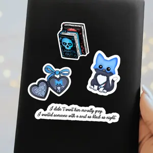 Lights Out Inspired Sticker Bundle Diy Craft Kit Adhesive Vinyl Decal
