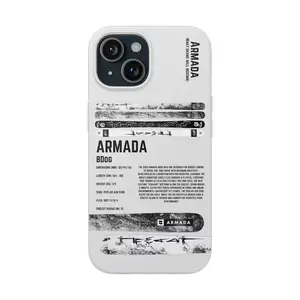 Armada BDog Skiing Phone Case Snowboard & Ski Gear Design iPhone Protective Cover Waterproof Durable TPU Protector for iPhone X-16 Wireless Charging