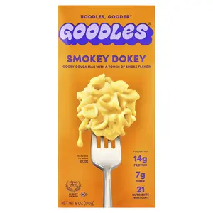 Goodles Smokey Dokey, Gooey Gouda Mac With a Touch of Smoke Flavor, 6 oz (170 g)