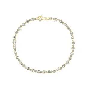 Radiance by Absolute™ Alternating Round Stone Tennis Bracelet