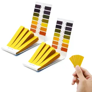 2 Pack Ph Test Strips, 160 Strips for Ph 1-14, Accurate and Reliable Water Quality Analysis, Fast 5 Seconds Response