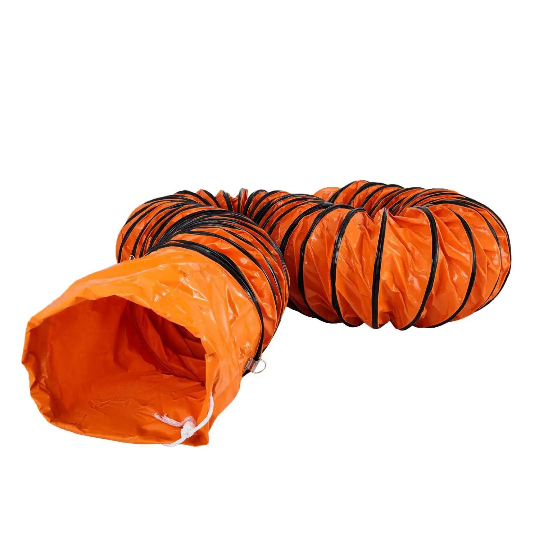 12 Inch 25ft PVC Flexible Duct Hose for Blower Fan - Ventilation Exhaust Ducting - Portable HVAC Duct - Industrial Fan Ducting 16 ft 10 inch