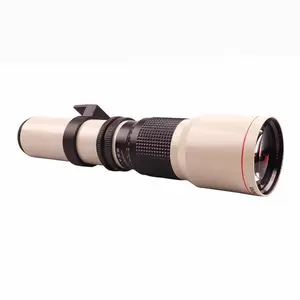 500mm f8-f32 Manual Focus Lens for Astronomy & Wildlife Photography - Compact Telephoto Lens with Fixed Focus & 67mm LCD for Enhanced Control
