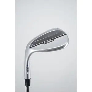 Lefty Ping S159 Chrome Grey 58 Degree Wedge S Flex 35.5"