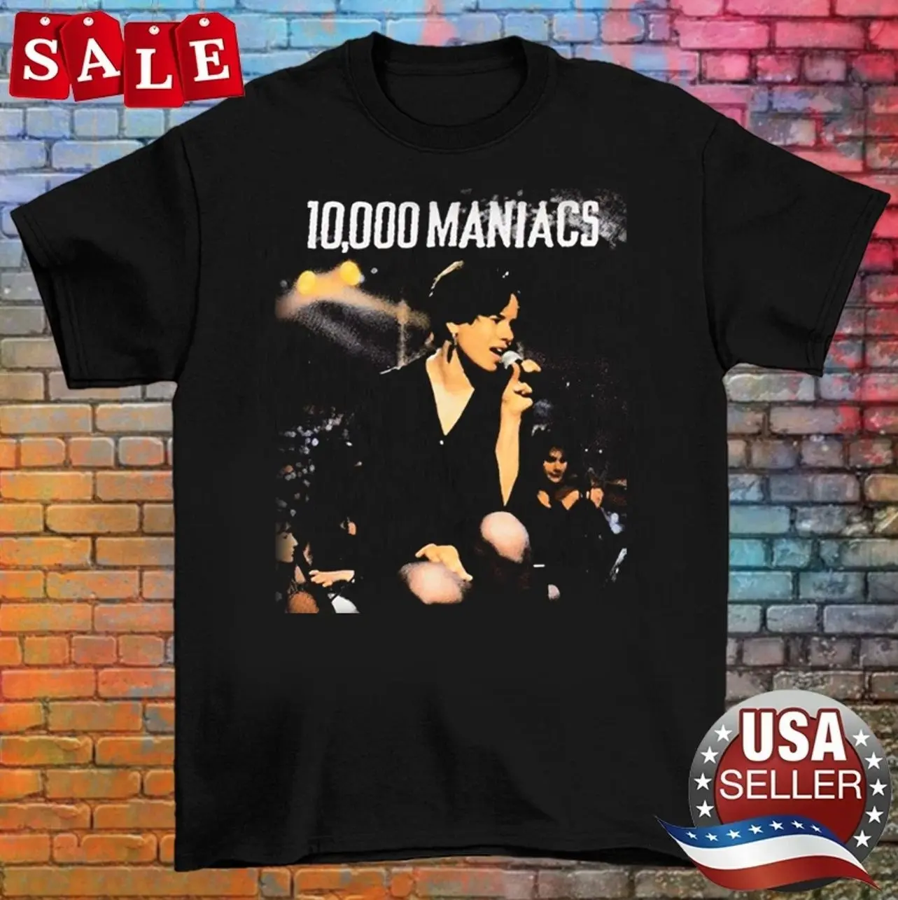 10000 Maniacs band album Short Sleeve Adult Unisex T-Shirt All Size MK066 A