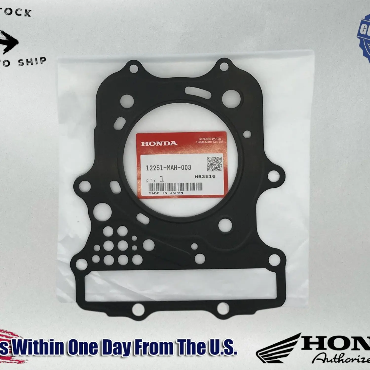 Honda OEM 95-04 VT1100 Shadow Cylinder Head Gasket 12251-MAH-003