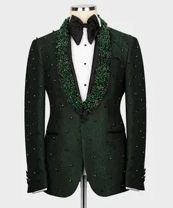 Handmade Green Emerald Eclipse Tuxedo