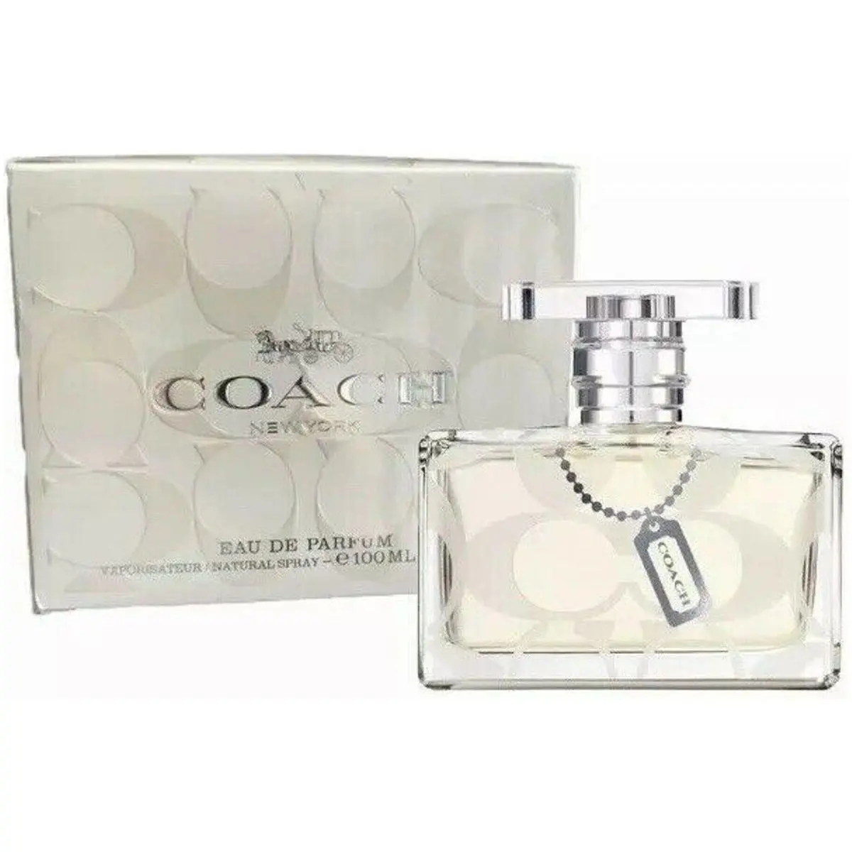 Coach Women's EDP Spray - 3.4oz Luxury Floral Fruity Fragrance Blend for Female, with Citrus Rose Vanilla, Guava Infusion, Jasmine Base, Floral Citrus Sweet Notes, Spray on Skin, New in Box (3-3.9 fl oz), Floral Fragrance Blend, Signature Scent