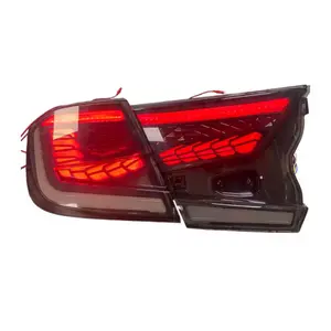 Honda 2018-2022 Accord Dragon Scale LED Taillights Animated Dynamic Animation Plug-and-play Installation Available in Smoked & Red Lens Options