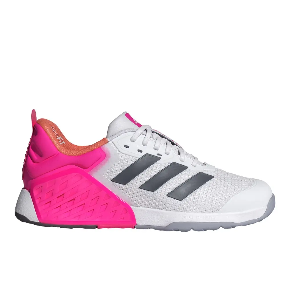 adidas Womens Dropset 3 Training Sneakers Shoes - Grey, Pink