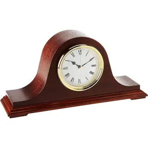 B1929  Annette I Chiming Mantel Clock, Model B1929 | Classic Mahogany Finish | Westminster Melody  The Hour |   I Chiming Clock