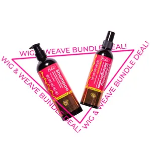 Wig & Weave Bundle - Nourishing Haircare Kit for Silky Hair - Shampoo & Conditioner
