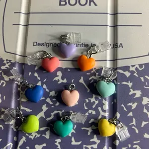 Chunky Heart Charm Dust Plug