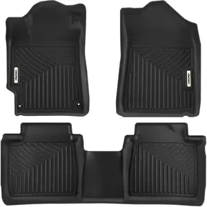 YINTATECH 3D Molded Floor Mats Liner for 2011-2007 Toyota Camry TPE Carpet All Weather
