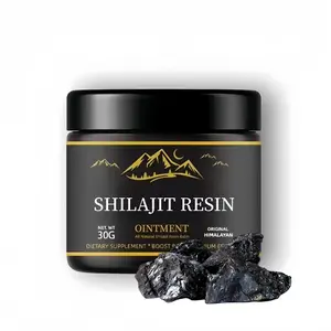 Pure Himalayan Shilajit Resin - Rich in 85+ Minerals & Fulvic Acid Vegan Non-GMO Energy Supplement for Men & Women 30G