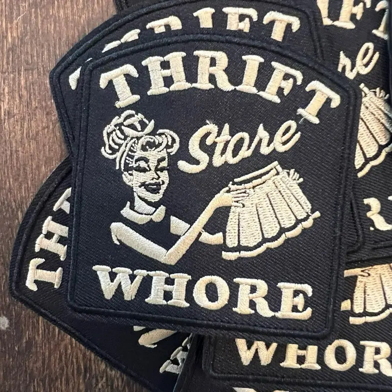 Thrift store iron on Patch
