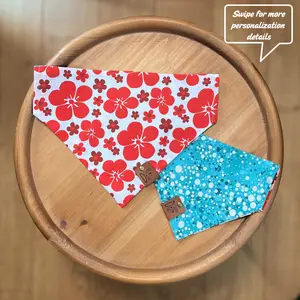 Aloha Stitch / Reversible / Over-the-Collar / Pet Bandana