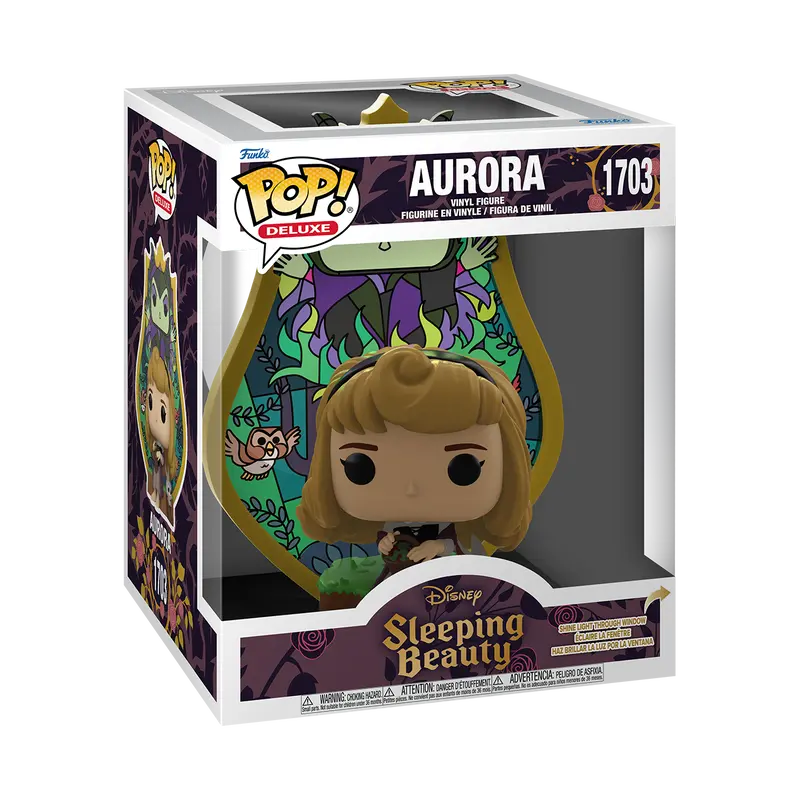 Sleeping Beauty Aurora Stained Glass Deluxe Funko Pop! Vinyl Figure #1703