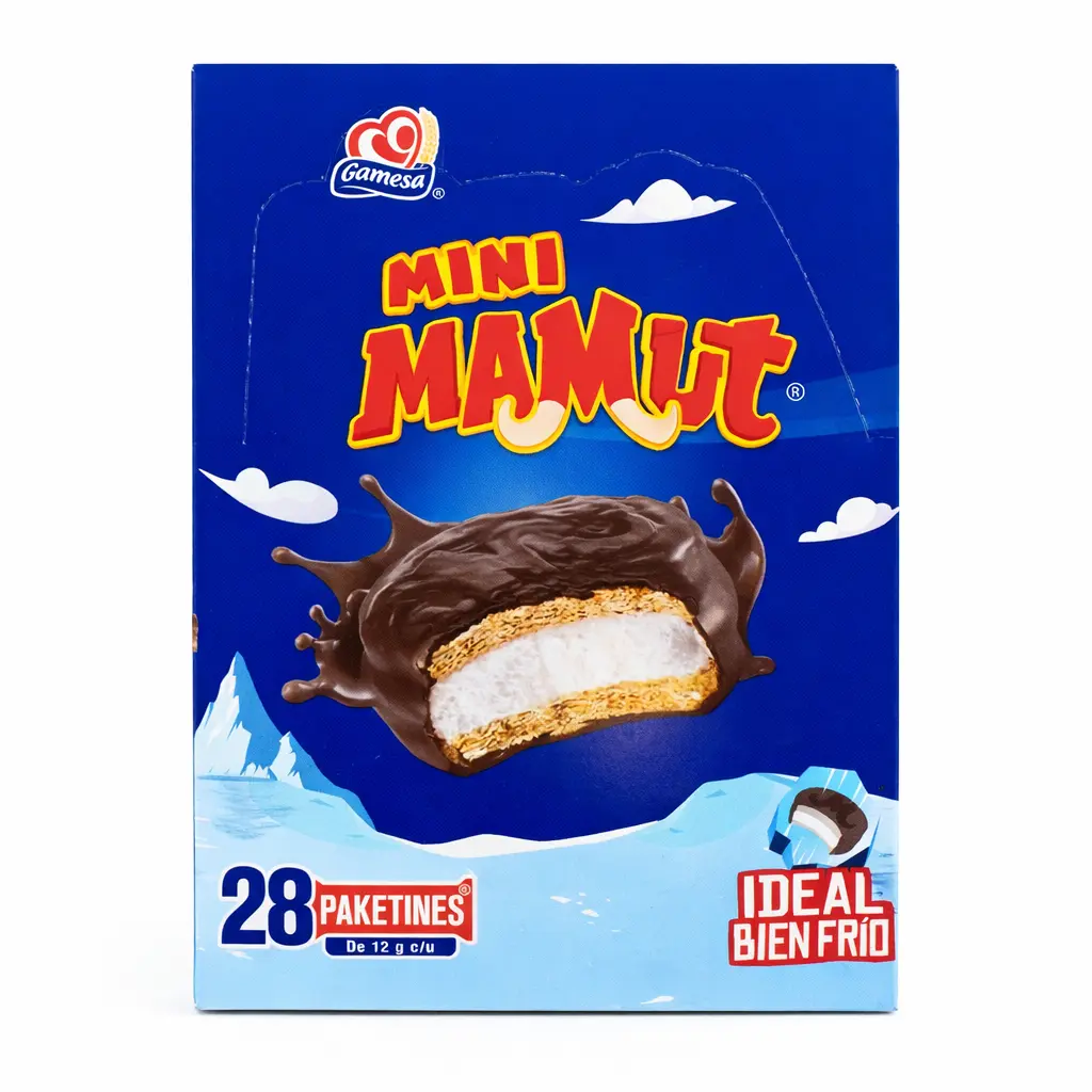 Mini Mamut Mini Mamut Cookies with Marshmallow & Chocolate Coating - TikTok Shop