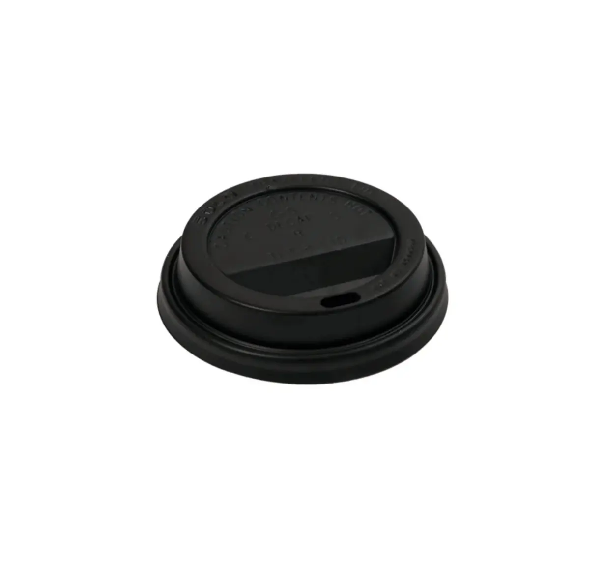 ProTakeOut, [10–24 oz] Flat Lids for Paper Cups – 90mm Rim, Black PP Plastic, 1000 Pack (50/20) | Secure-Fit, Spill-Resistant & Durable | Ideal for Coffee, Tea & Hot Beverages | Cups Sold Separately