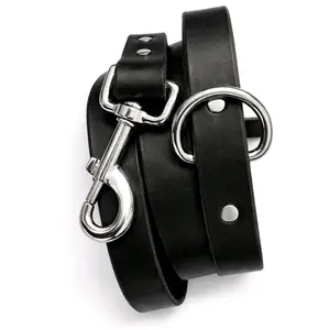 Black dog leash.