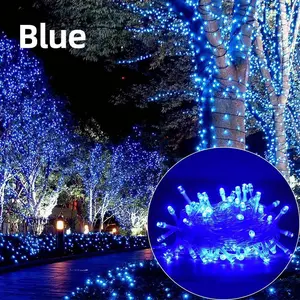 900 LED 295 foot outdoor light string, 8 modes+timing function, with remote control, suitable for home, office, wedding, proposal, garden, outdoor scenes - Christmas parties, Easter, wreath decoration, Halloween, Black Friday