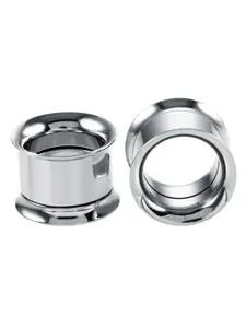 Stainless Steel Ear Plugs Tunnels, Flesh Earring Gauges, Piercing Tunnels, Ear Expander Stretcher, Body Jewelry, 2-20mm
