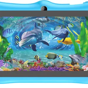 Supersonic SC-780KT Sonic 7jr 7" Kids Tablet Android 15, 3GB/32GB, Wi-Fi, Bluetooth, Dual Camera, Blue