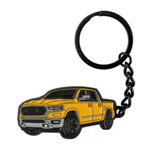 RAM 1500 Limited Car Keychain, Premium Pickup Truck Key Fob Accessory for RAM Owners, For Truck Enthusiasts & Daily Drivers, Modern Automotive Gift for Everyday Carry