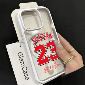 Legendary Basketball Player Number Jersey Phone Case，Classic Sports Fan Style for iPhone 17 16 15 14 13 12 11 Plus Pro Max.A17