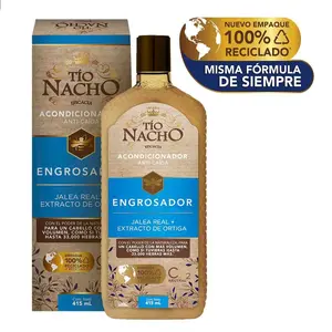 Tio Nacho  Acondicionador engrosador jalea real + extracto de ortiga x415 ml