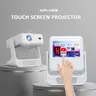Aepuosem Touch Screen Home Video Projector - 800 ANSI Lumens, 4K Support, Auto Focus, Keystone Correction, 3D, Dolby Audio, WiFi 6, BT5.0 Music Link, 65W, HDMI/USB-C, Cut the Cord, Hand Control, for Bedroom Tabletop Use