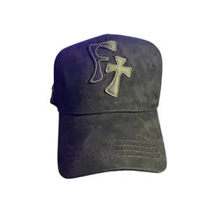 F Cruz Flama Hats Original Gorra de Gamuza